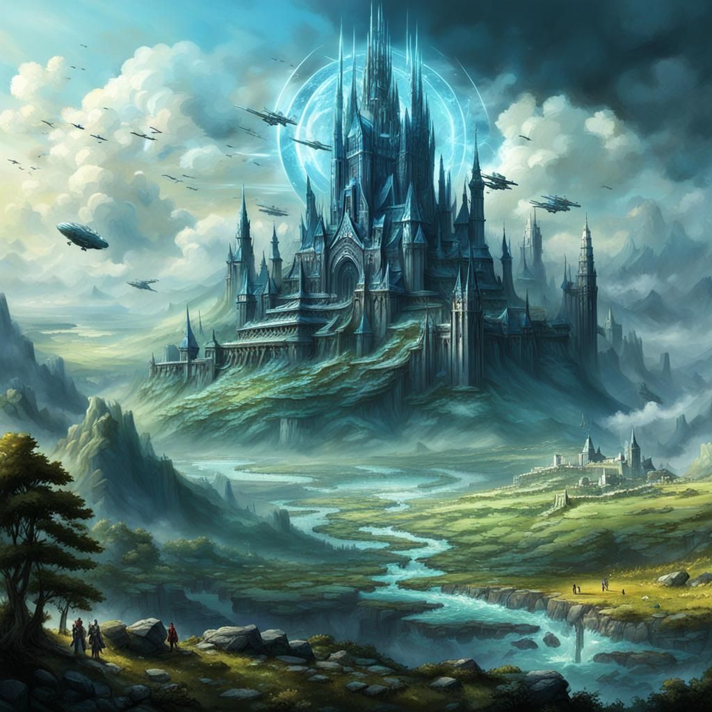 Immortal Creators and Rulers of the Universe: Fantasy Art