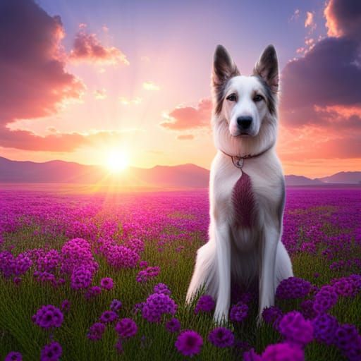 Big Dog: Digital Art Creation