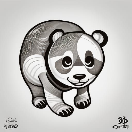 Graphic panda