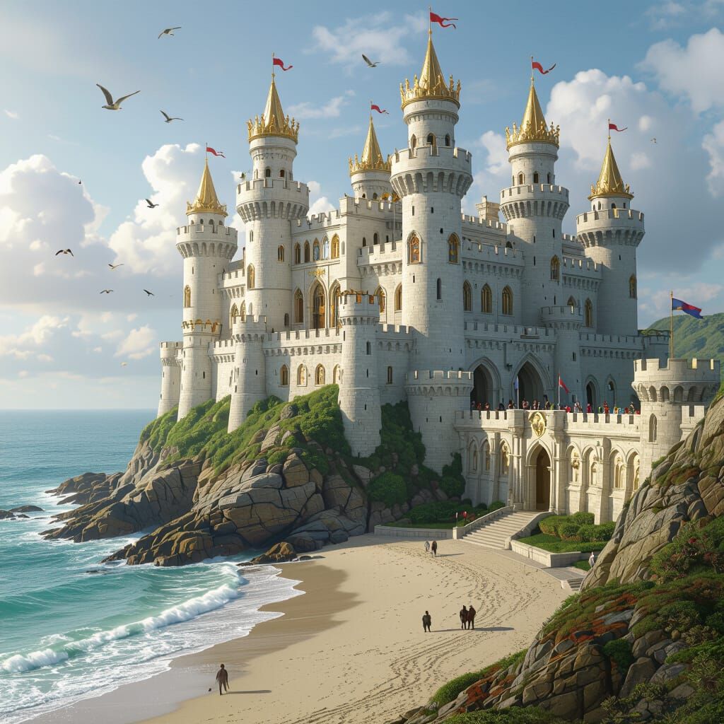 Cair Paravel Citadel on Narnian Coast