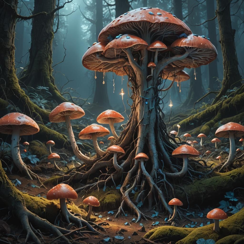 Bone Nip in Mystical Forest Concept Art