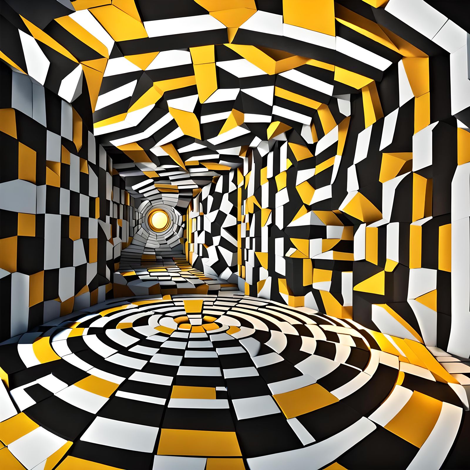 Vasarely ,Escher, organic art