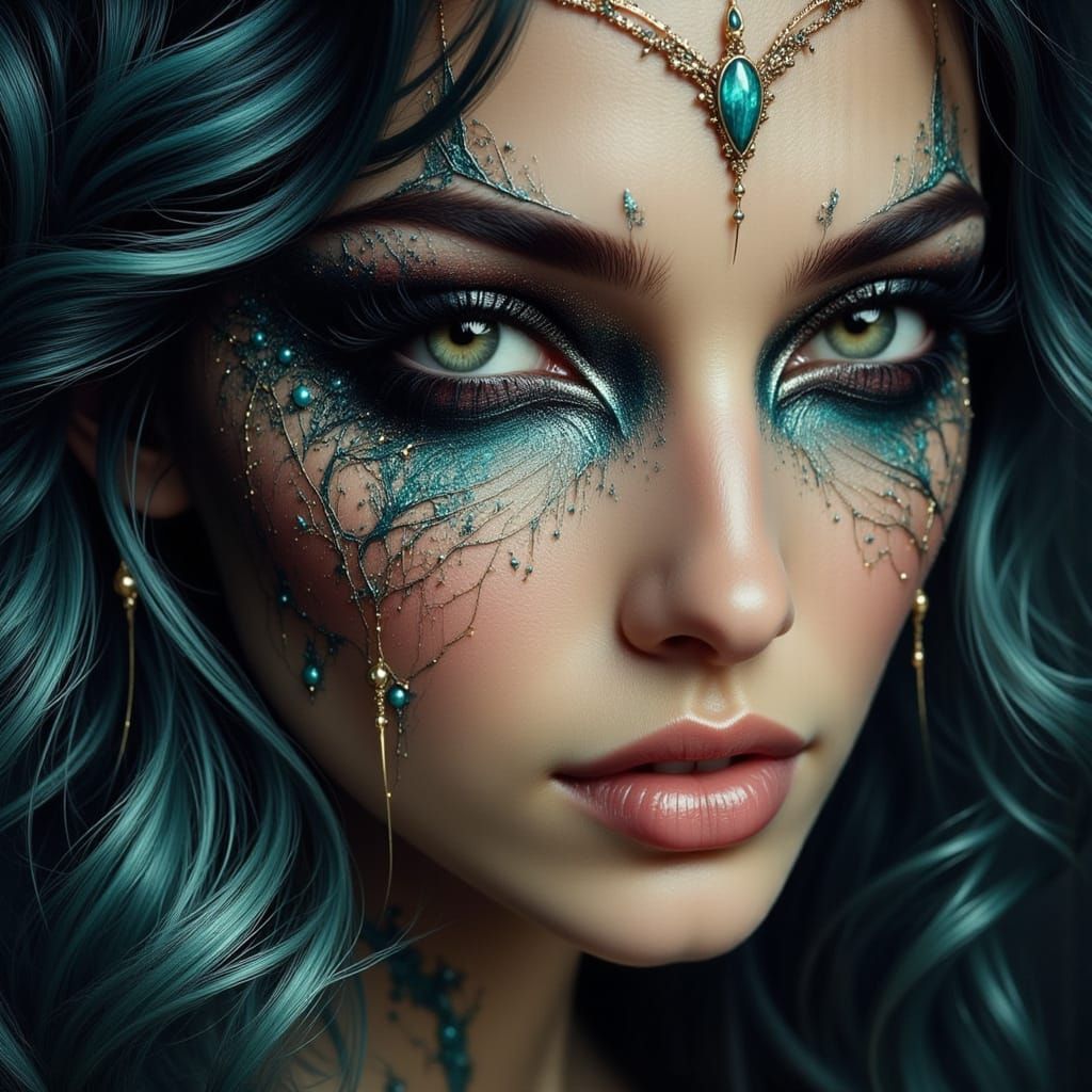 **Turquoise Tears Don't Cry**