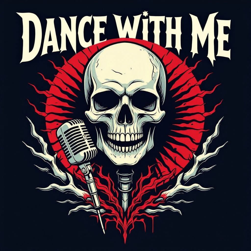 Minimalist Logo for Brutal Death Metal Band