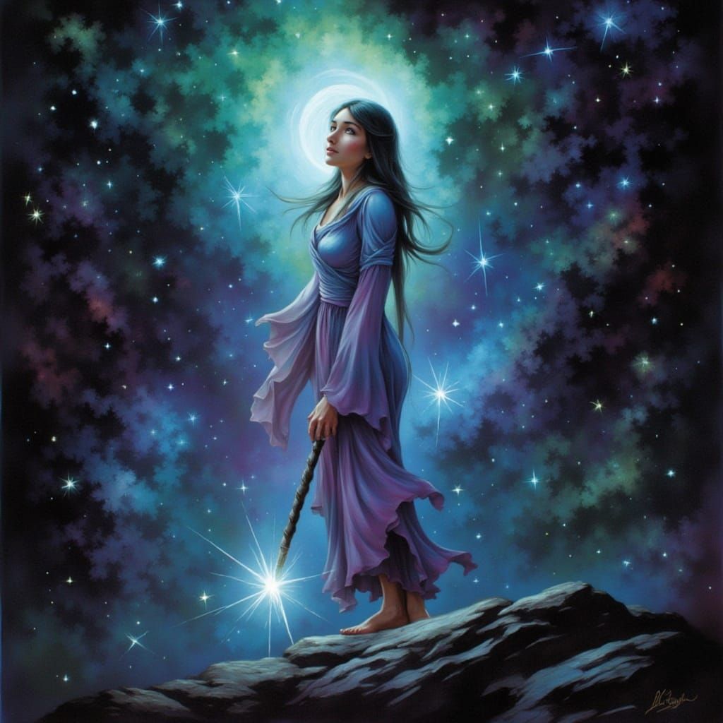 Magical star powered