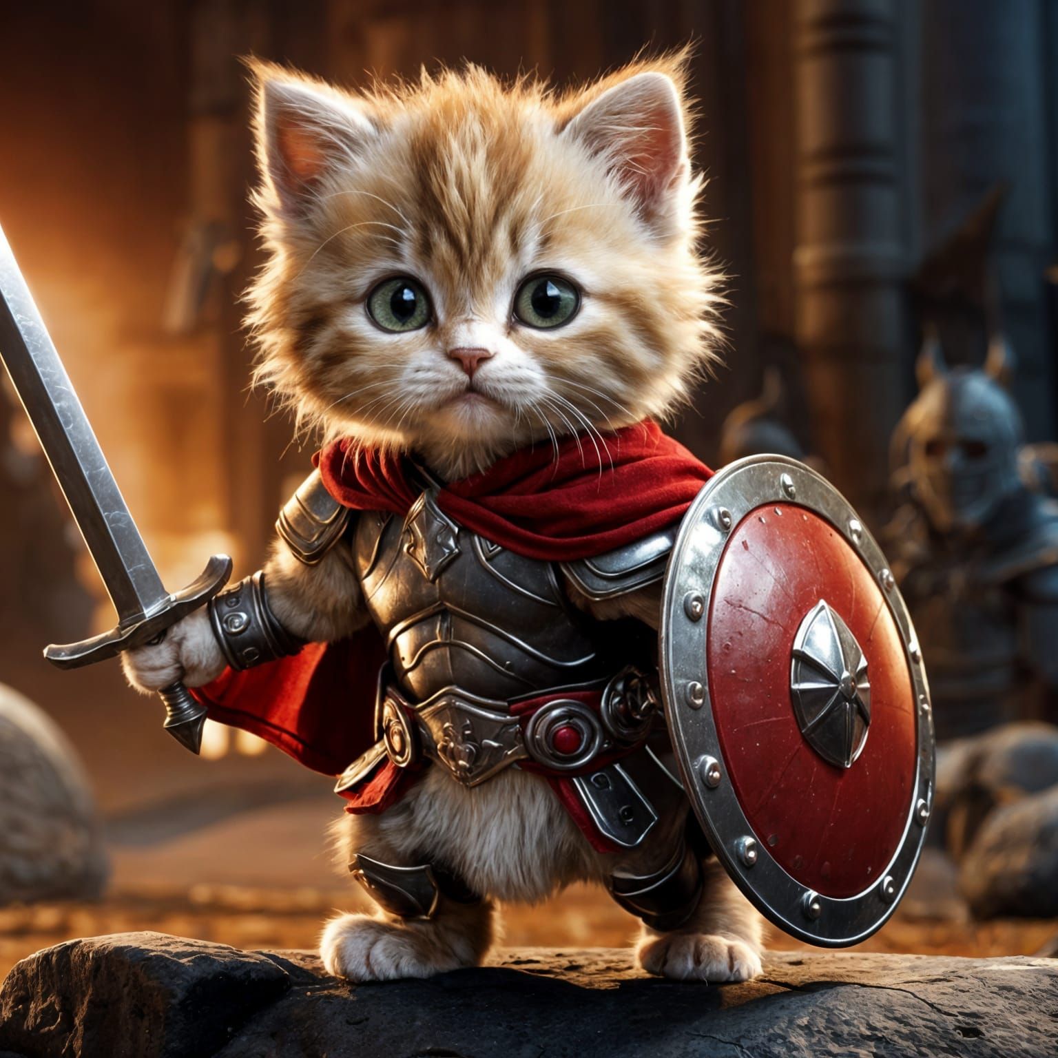 Spartan Kitten