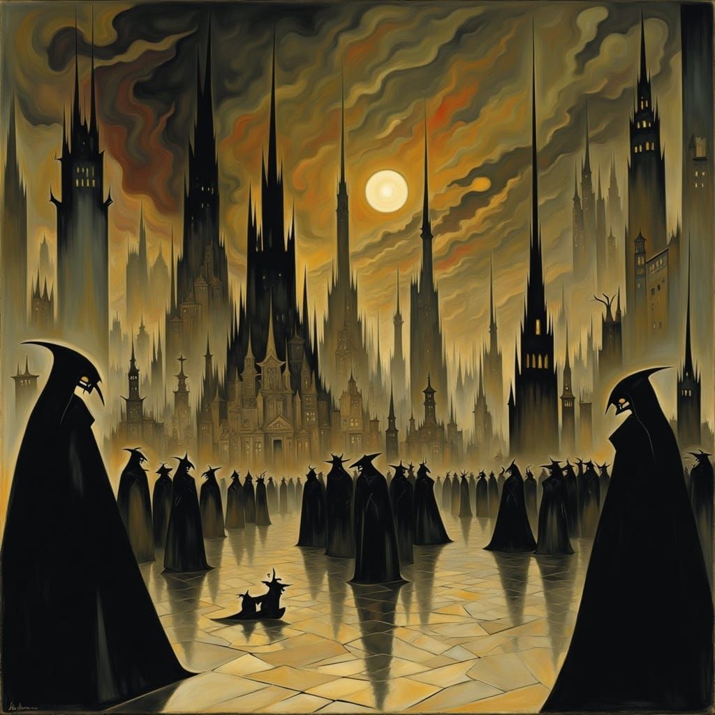 Mental Descent into Cosmic Darkness