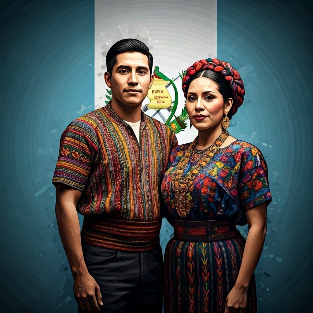 a couple from Guatemala