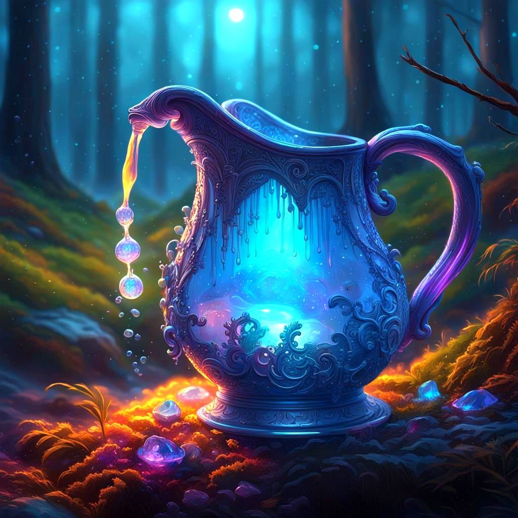 Fantastical Juice Art in Deep Color