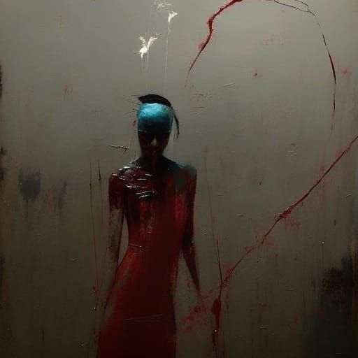 Heartbreak Drawing in Demsteader Style