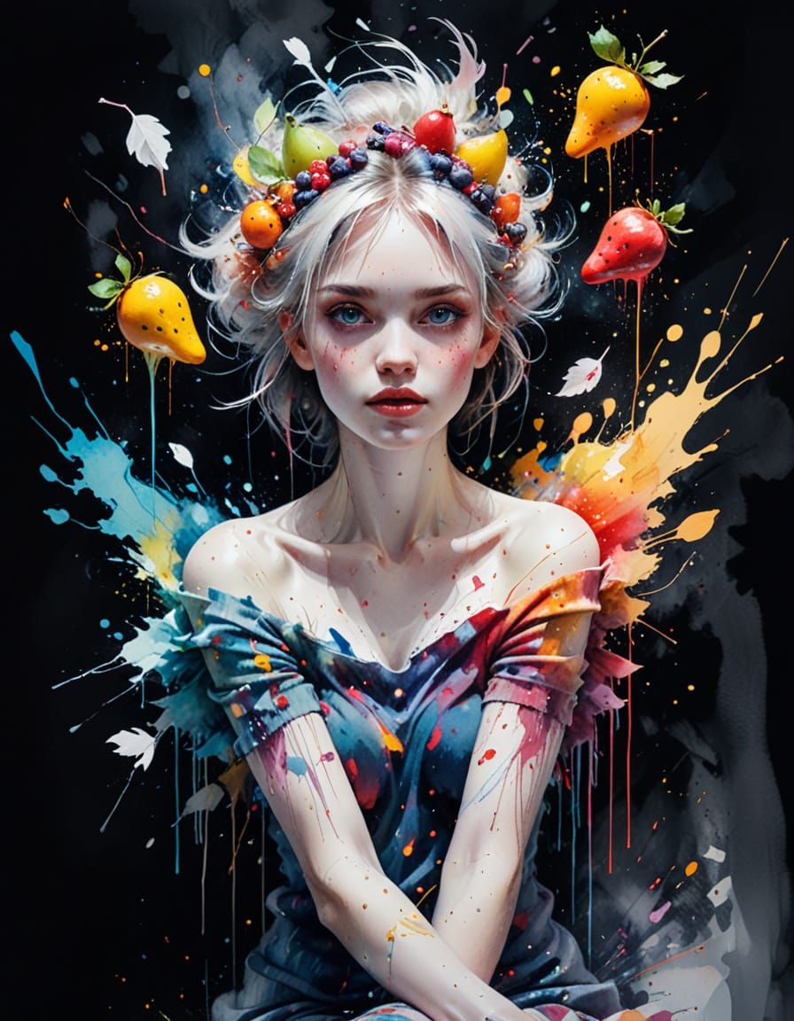 Cute Ghost Pattern on Socks, Fantasy Concept Art