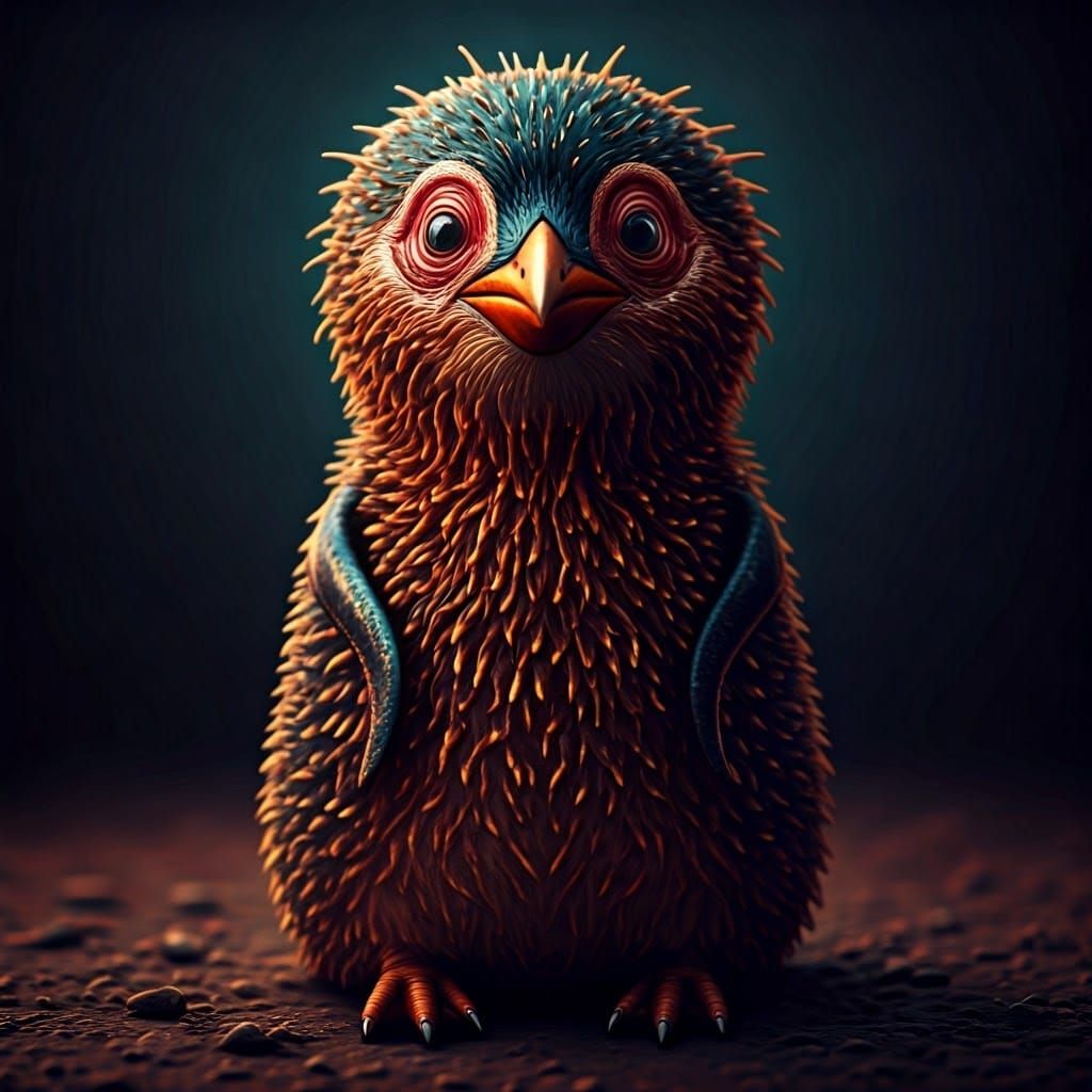 Eldritch Horror Penguin from Another Dimension