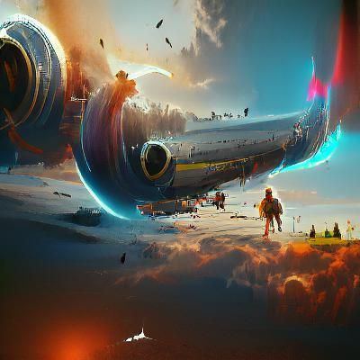 AI Image from Blank Prompt