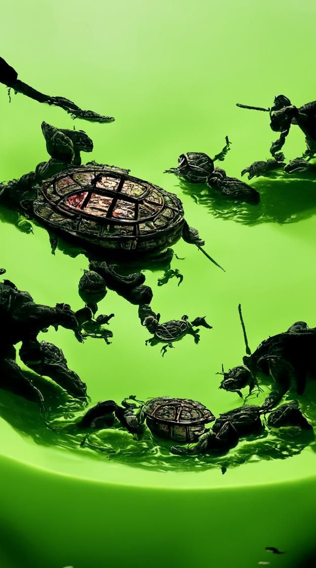 Teenage Mutant Ninja Turtles Origin: Ooze in City Sewer