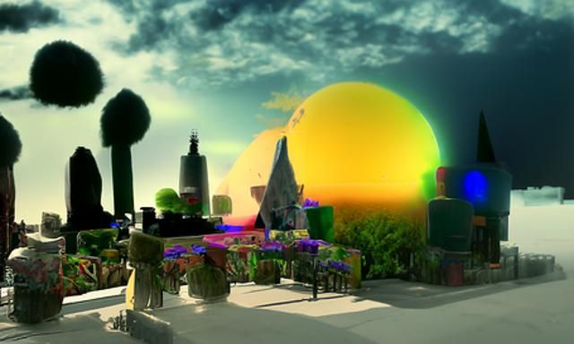 Surreal Convergence: Hyperrealistic Eldritch Concept Art