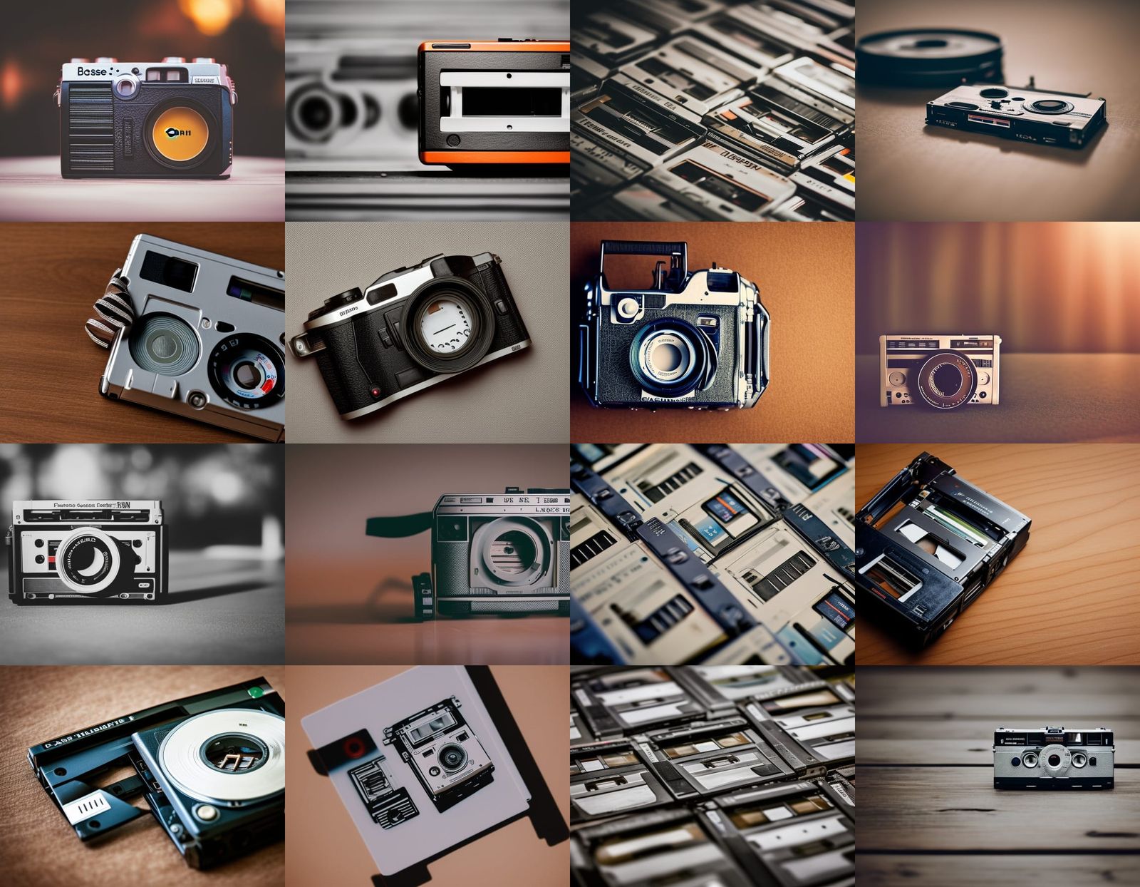 Cassette Tapes in Professional Photography Style