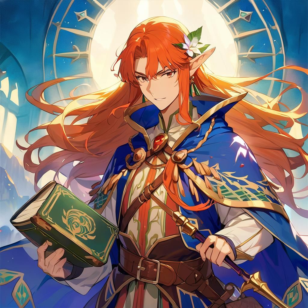 Summer Elf Eladrin from Dungeons and Dragons