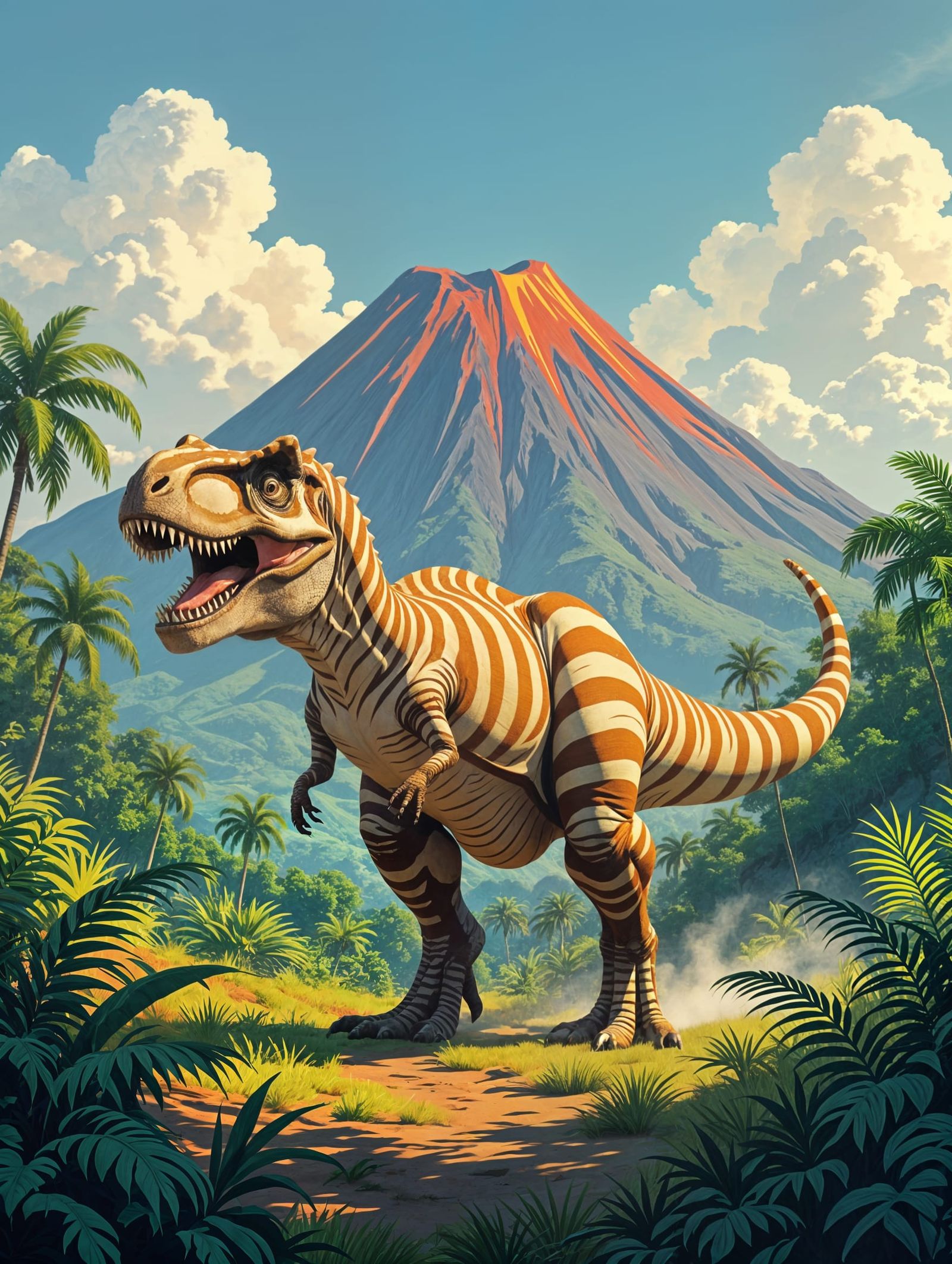 Zebrasaurus Rex
