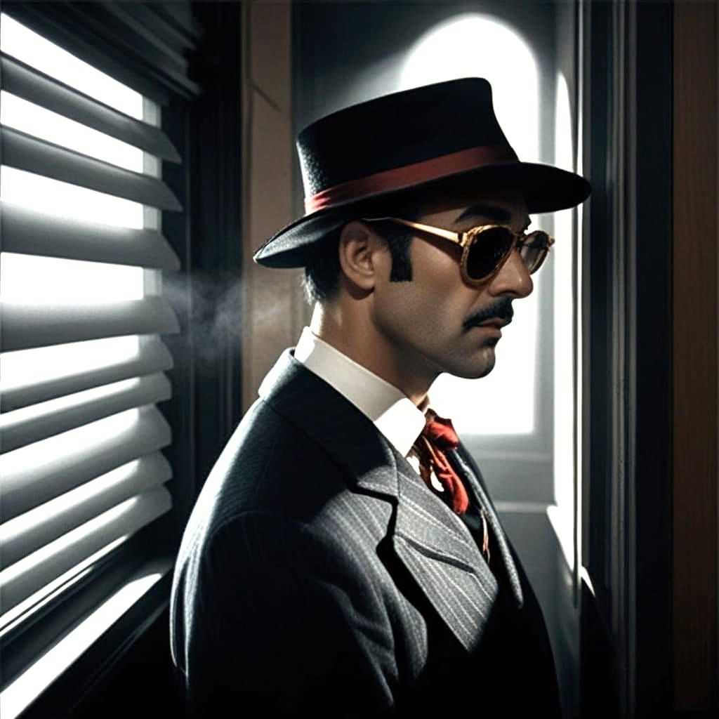 Foggy London Streets at Night, Shot in Moody Shadowed Lighti...