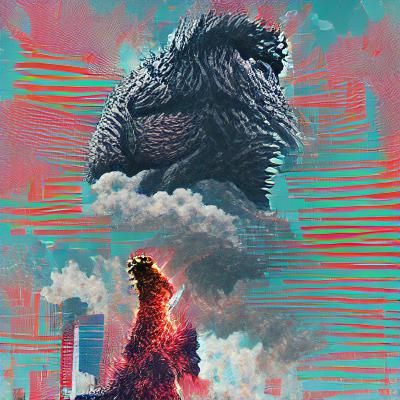 Godzilla Roars Over the Metropolis