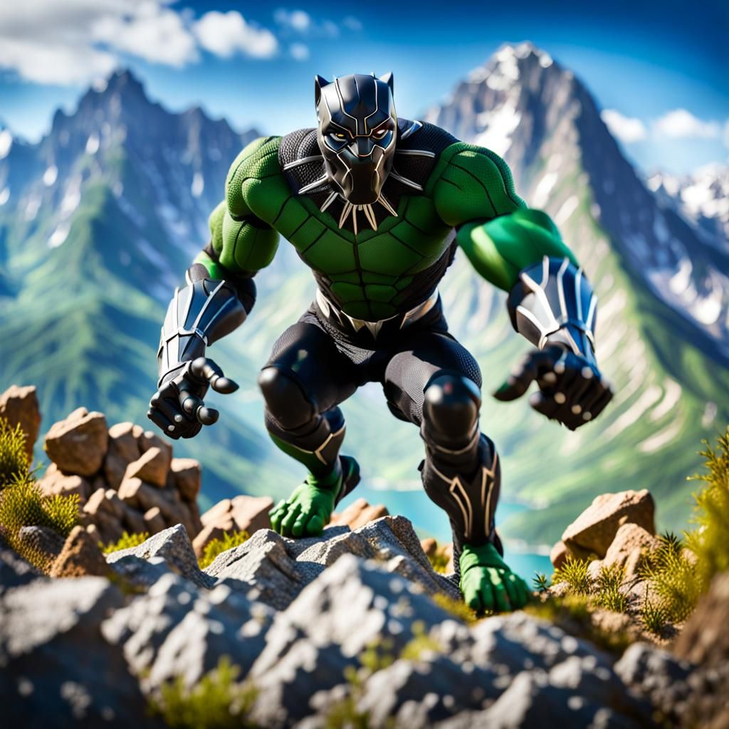 The Hulk Panther is now fighting for Wakanda