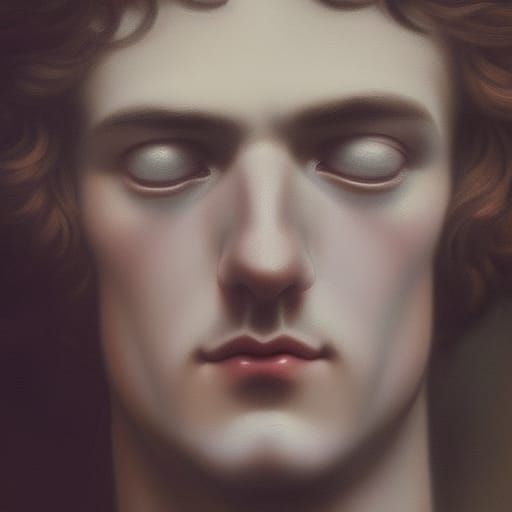 Young Steve Winwood: Ethereal Victorian Portrait