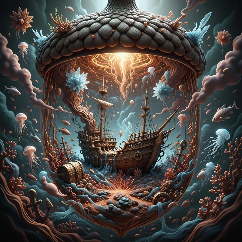 Realistic HDR Photograph with Textures and Lighting