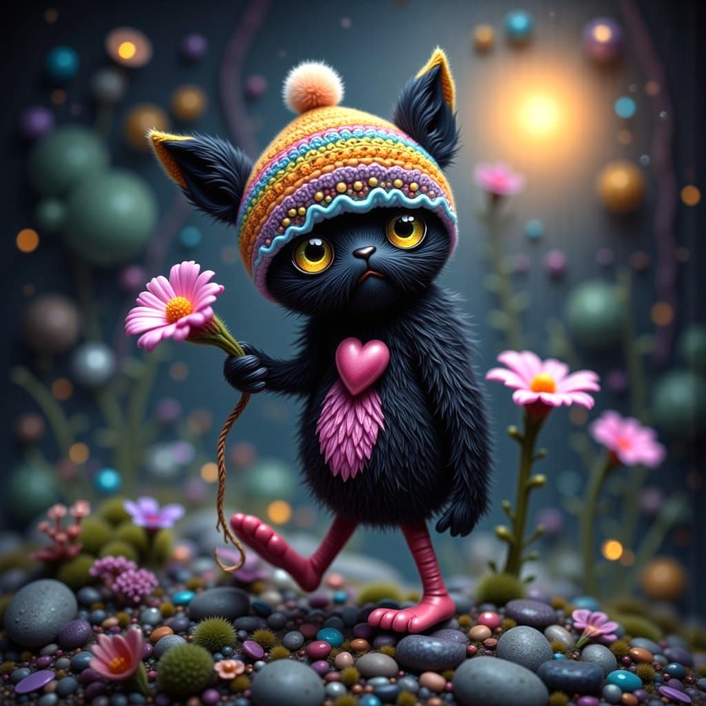 🌈 Rainbow Fur Pals 🖤💜💙💚💛🧡❤️💗