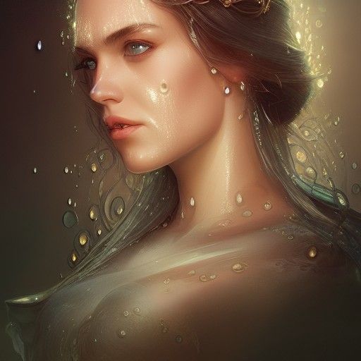 Princess of Light: Ethereal Fantasy Portrait