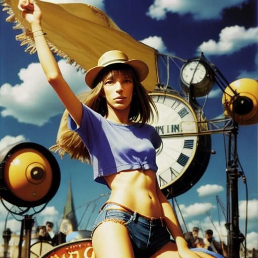 Portrait of Jane Birkin