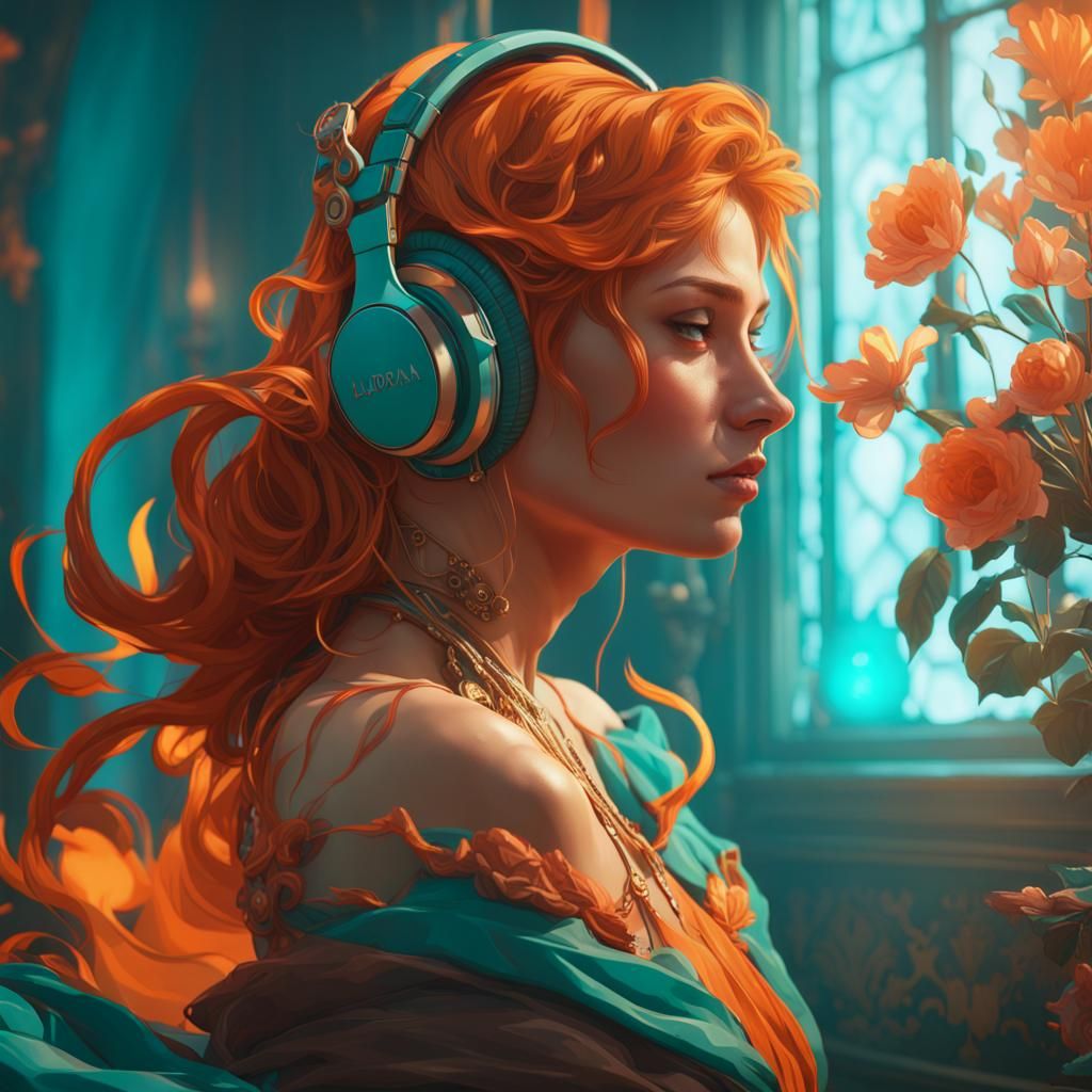 Heart Concept Art in Dynamic Lighting