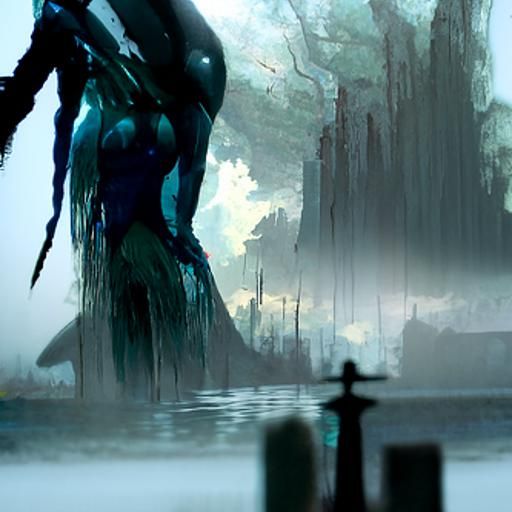 Sinister Aquatic Entity Artwork