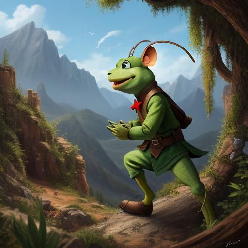 Jiminy Cricket's Heroic Moment in High Definition