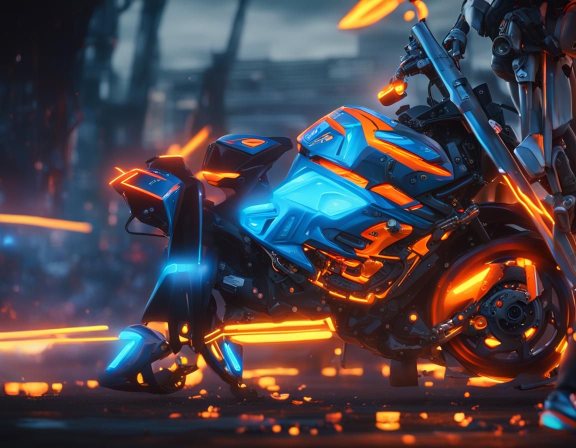 Futuristic BMW S1000RR: Fantasy Concept Art