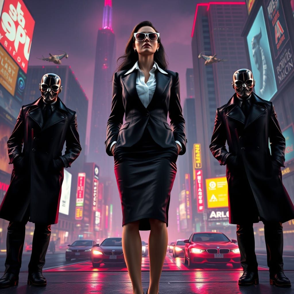 Cyberpunk Mafia Boss Dominates Elysia 2245