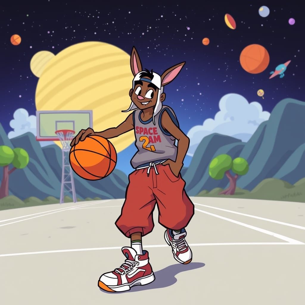 Looney Tunes Hero Soars in Space Jam Land