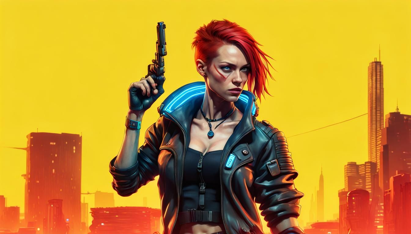 Female V from Cyberpunk 2077 1/?