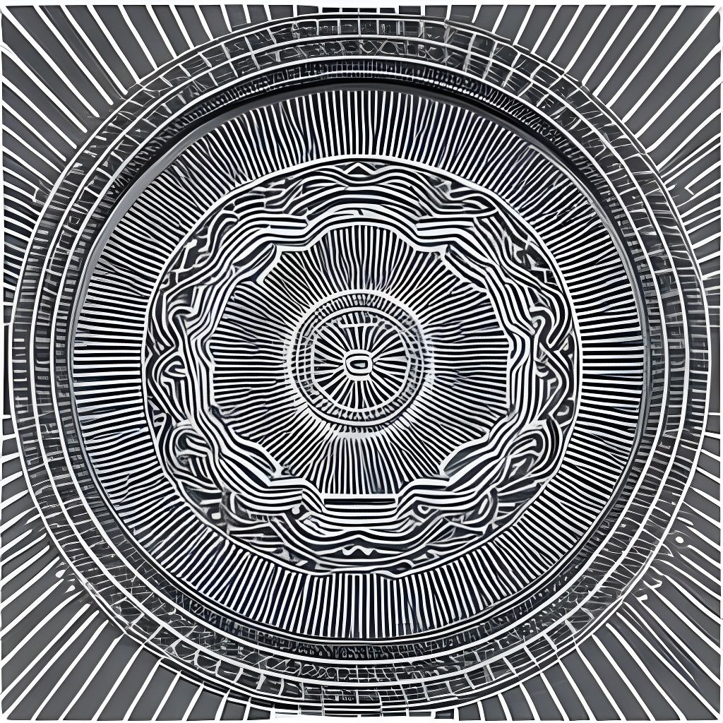 Abstract Mindscape Generated by Artificial Intelligence