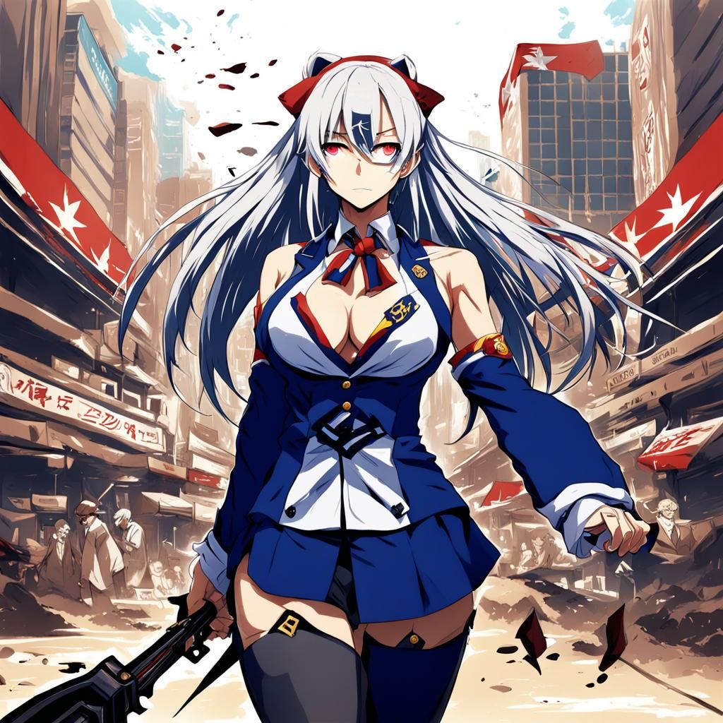 Arizona State as Anime Character