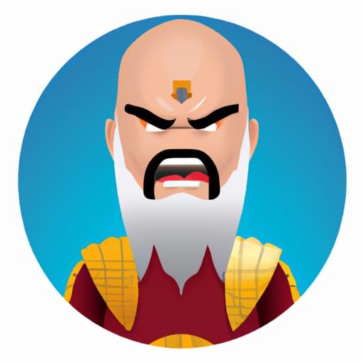 Emoji Ming the Merciless from Flash Gordon