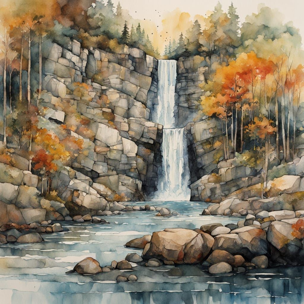 Surreal Hyperrealistic Gouache Masterpiece with Double Expos...