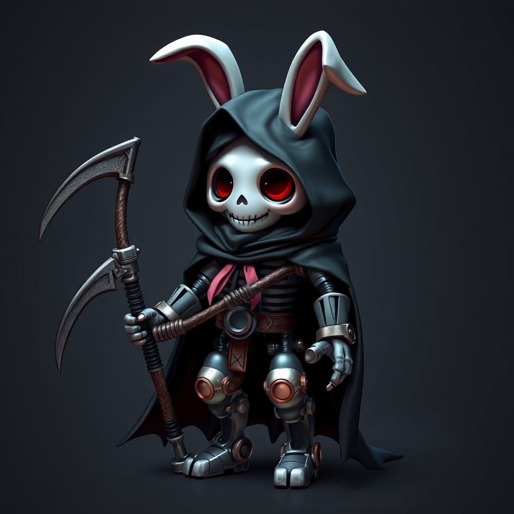 The grim reaper rabbit