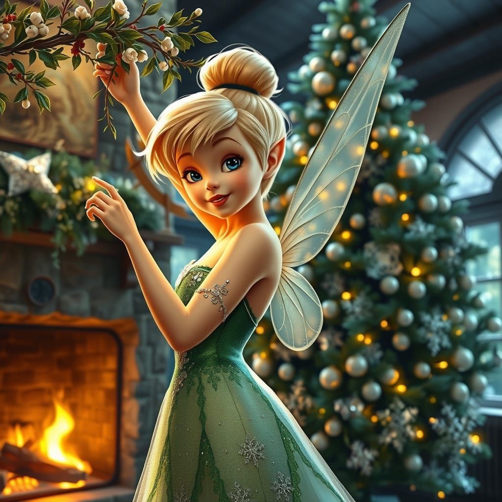 Christmas with Tinkerbell 14