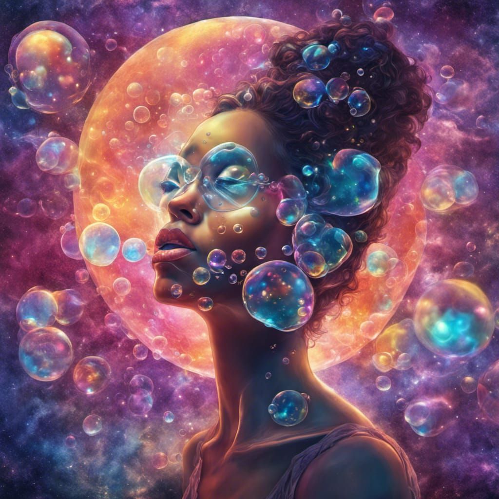 Galactic Bubbles: A Cosmic Dreamscape