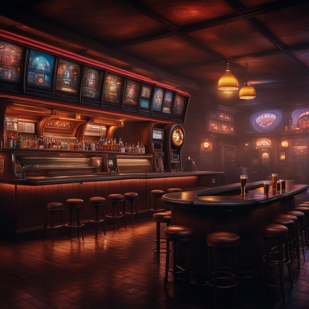 AI- village nightlife