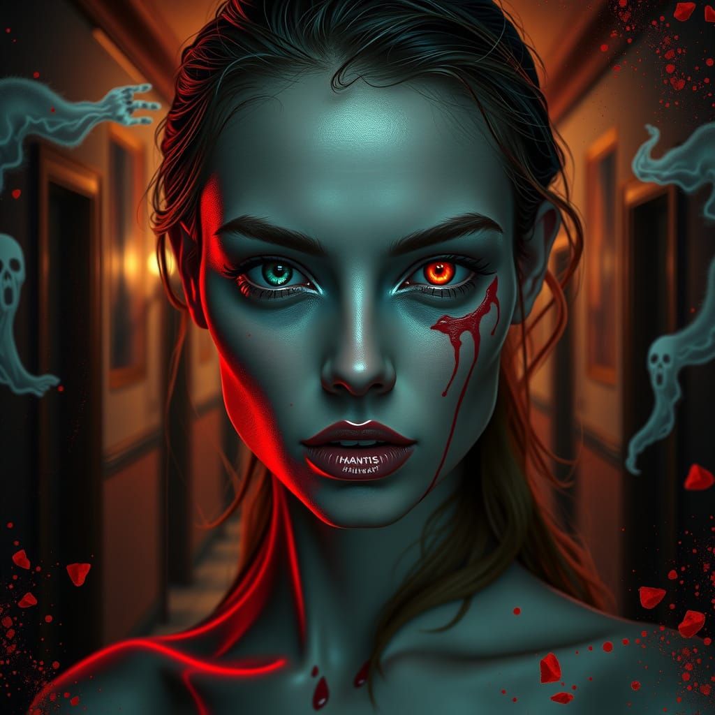 Glowing Supermodel in Mystical Atmosphere 3025