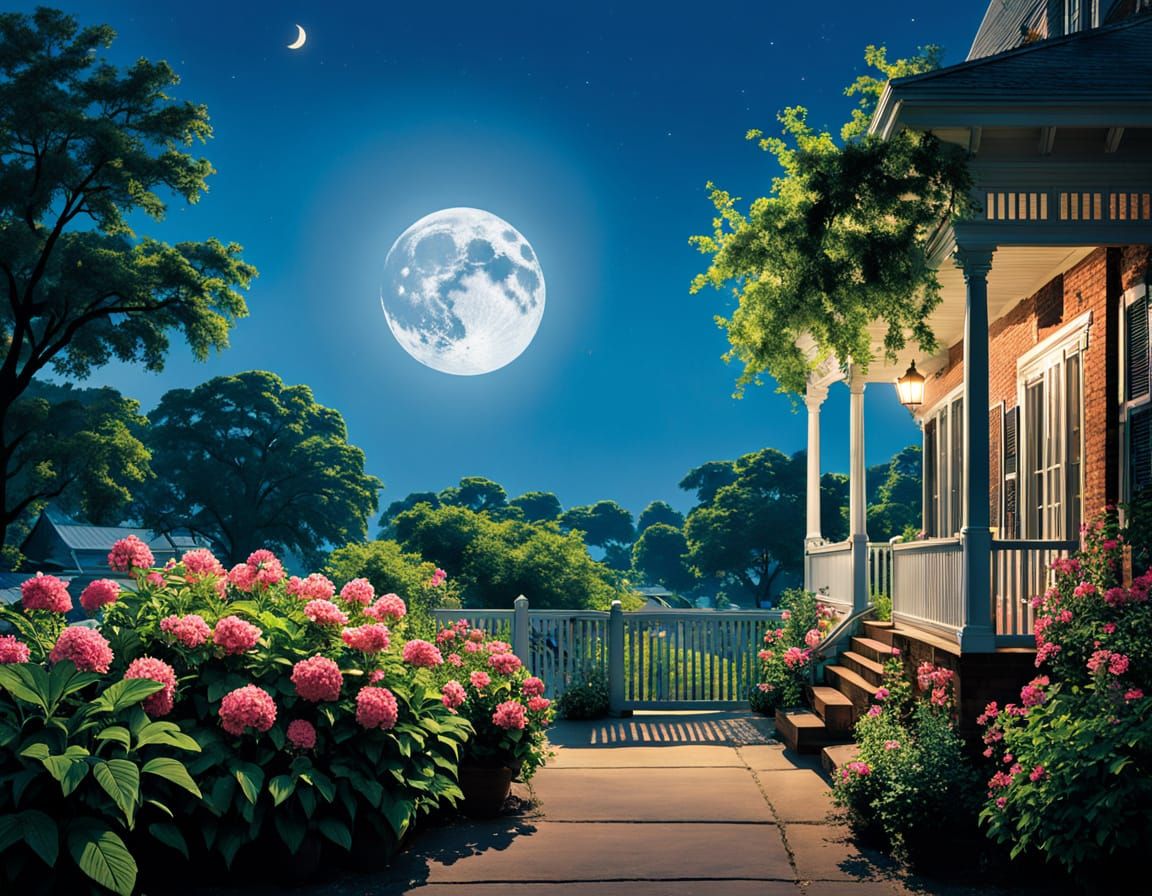 Memphis in June: Nostalgic Veranda Scene