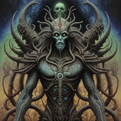 Surreal Sci-Fi Wedding at Cryptid Vatican