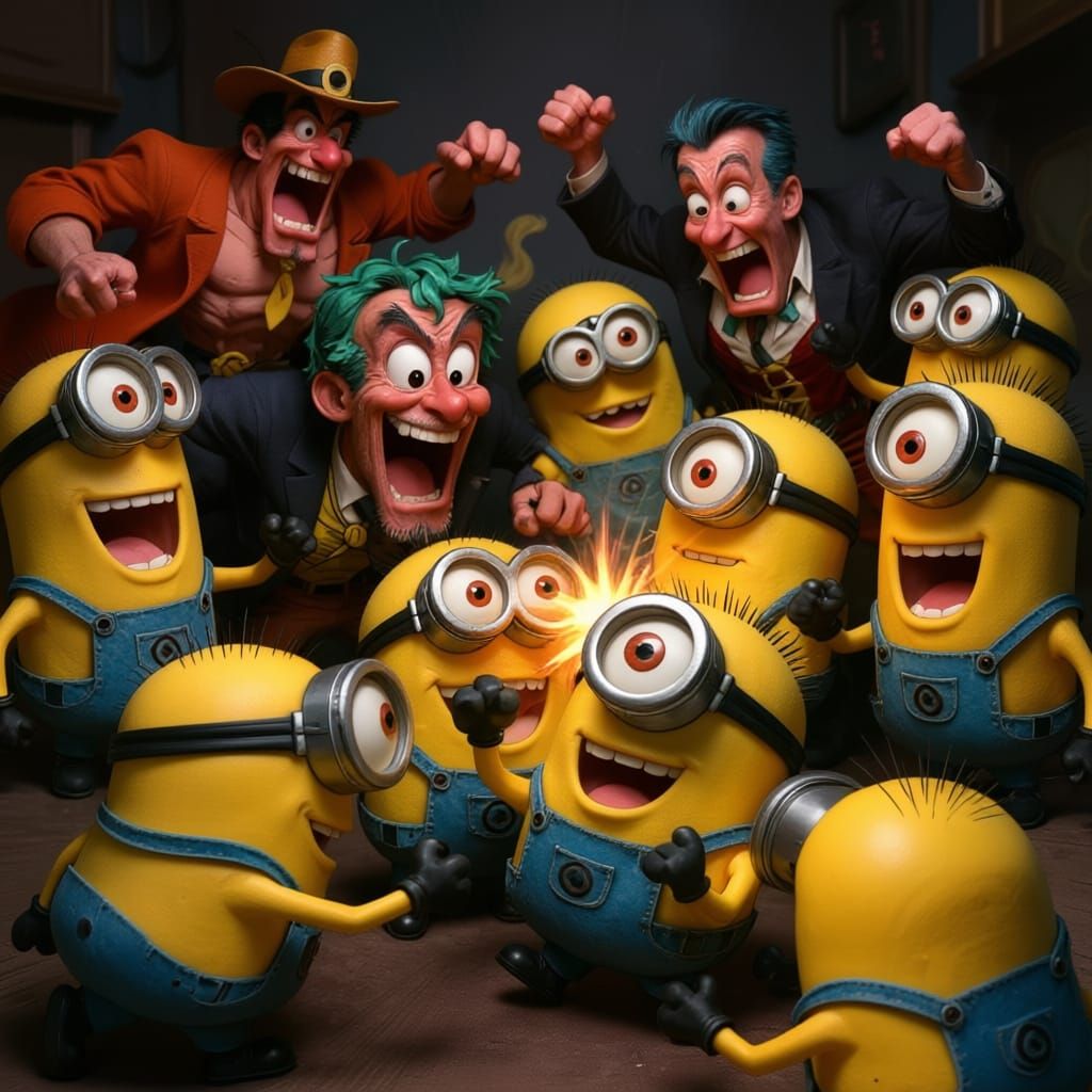 Italian Characters Battle Mischievous Minions in Graphic Nov...