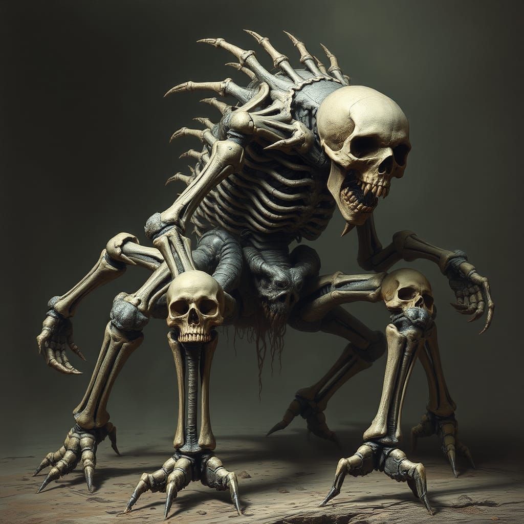 Abominable Necromantic Construct of Corpse Parts